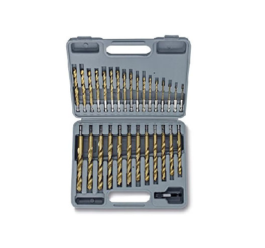 30 Piece Titanium Coated HexShank Drill Bit Set