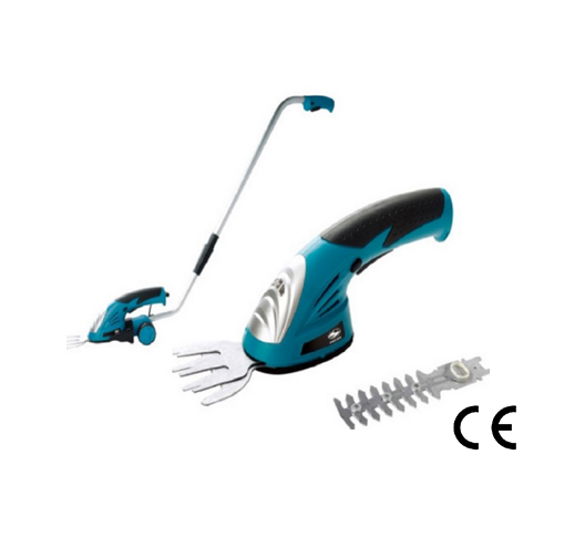 3.6V 1300mAh Li-ion 3 in 1 Cordless Grass & Shrub Shear