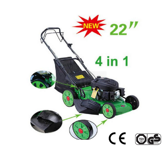 6HP 22" 4 in 1 Gasoline Lawn Mower ( Self-propelled )