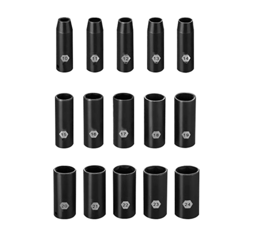 15pcs 1/2-inch Deep Impact