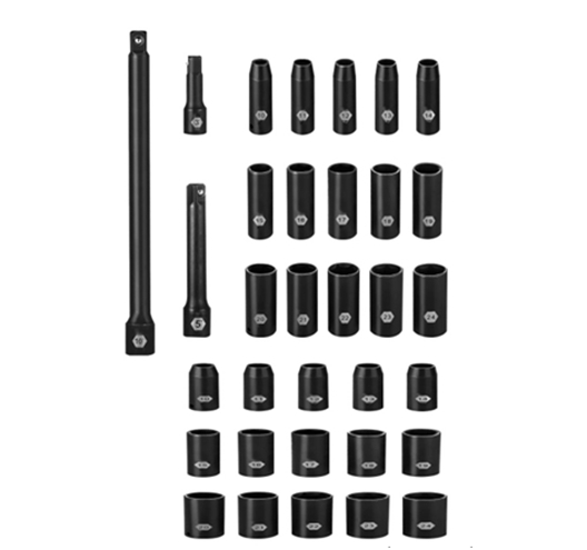 33PC 1/2" Drive Impact socket