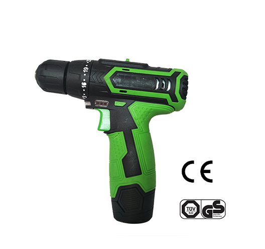 3/8" 12V 1300mAh Li-ionTwo Speed Cordless Drill