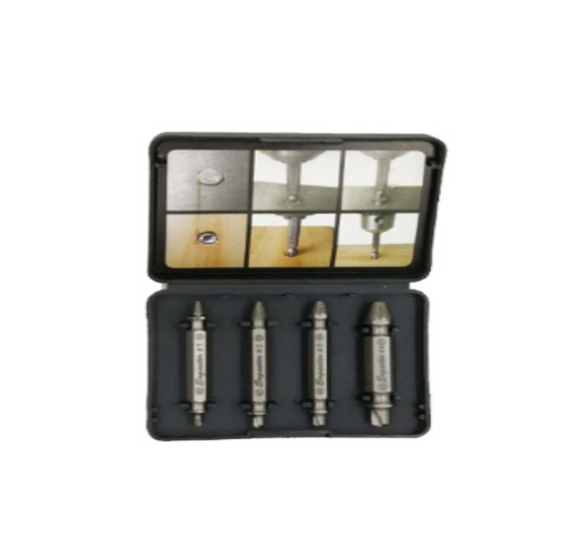 4pcs Damaged Screw Extractor Set