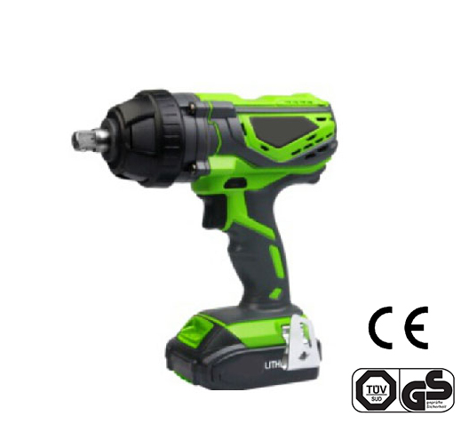 1/2" 18V 2000mAh Li-ion Cordless Impact Wrench
