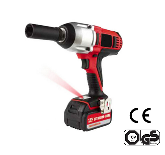 1/2" 18V 3000mAh Li-ion Cordless Impact Wrench