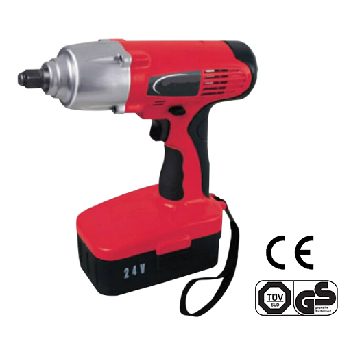 1/2" 24V 1500mAh Ni-Cd Cordless Impact Wrench