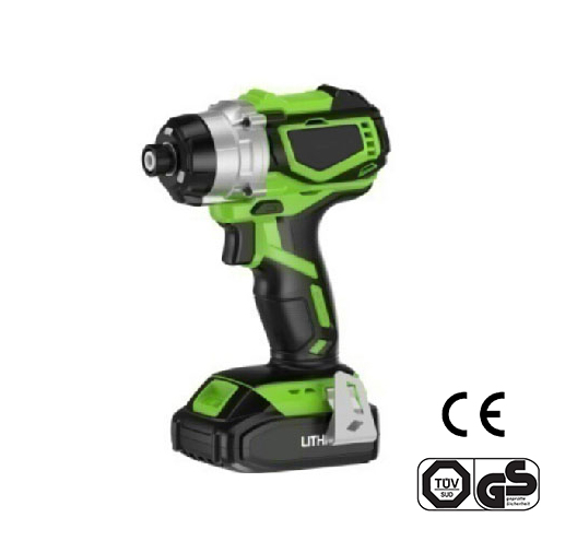 1/4" 18V 2000mAh Li-ion Cordless Impact Driver