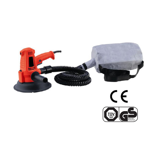 176mm Electric Sander For Drywall With Vacuum Bag 710W
