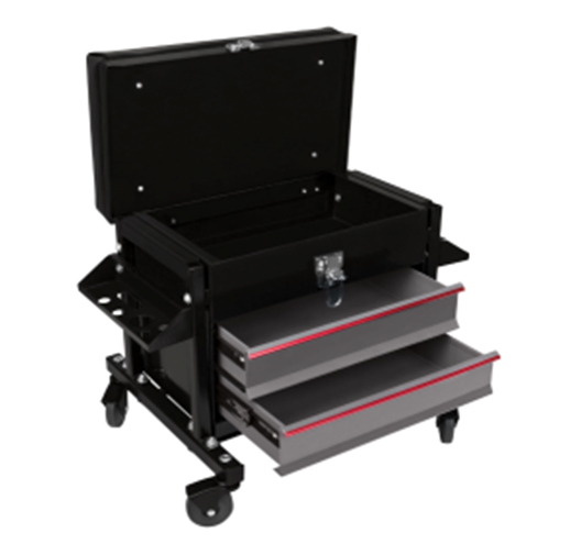 2 Drawer Rolling  Tool Chest Seat