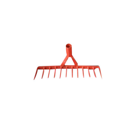 12teeth Rake head withouthandle for agricultural purpos