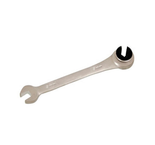 Ratchet Flare Nut Wrench with standard Open Jaw-8mm