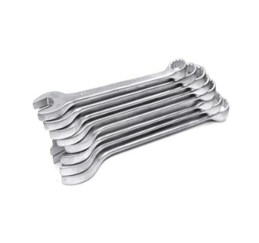 8Pc Satin Cv Mm Jumbo Spanners20-32mm
