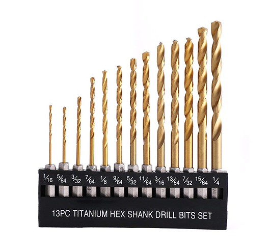 13Pc Drill Bit Set