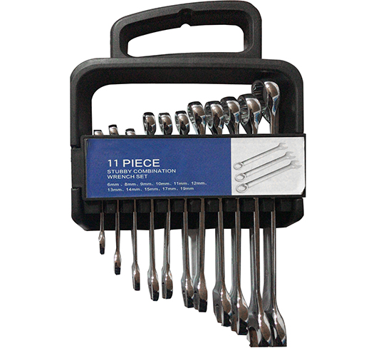 11Pcs Combination Wrench Set-Metric