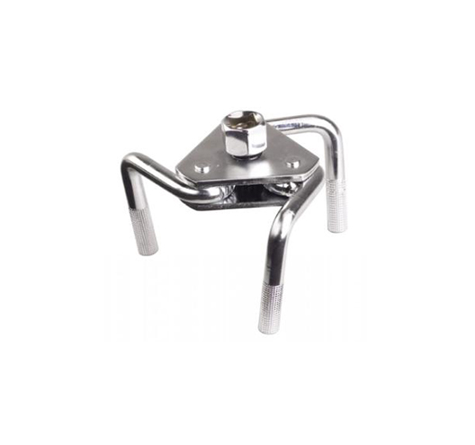 OIL FILTER WRENCH - 3-LEG 2-1/2" to 5-1/4"  (65 mm to 135 mm)