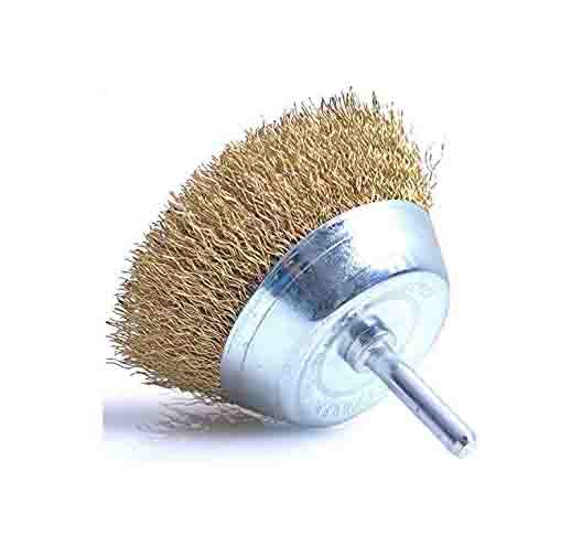 75mm cup brush with shank
