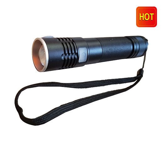 10W LED Rechargeable Flashlight(with Clip & focus on function)