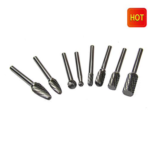 8pc Double Cut Carbide Burr Set