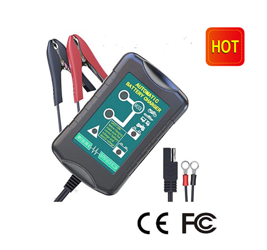 1.5/0.75A 6/12V Battery Charger LED-Indicator