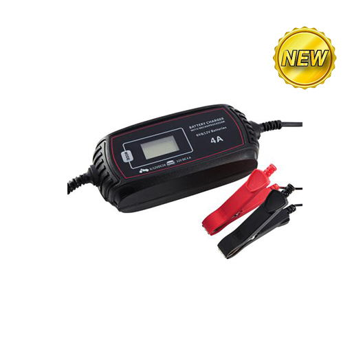 4.0A/2.0 6/12V Battery ChargerLCD indicator