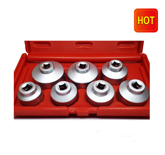 7PCS Oil Cartridge Filter Socket Set
