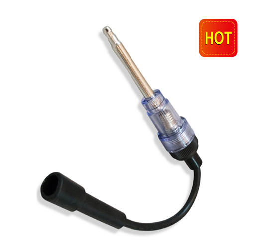 Ignition spark plug tester