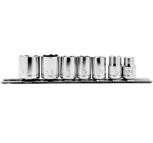 8PCS 3/8" SOCKET SET,MATRIC