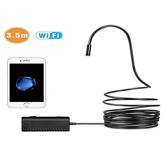 1 Megapixels WIFI Endoscope With 6pcs LED OD 8mm Camera