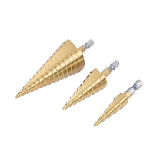 3PC Step Drill Set