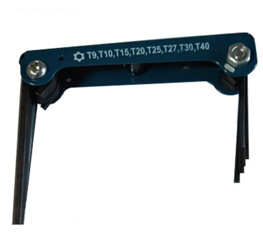 9-pc. Folding Hex Key WrenchSet metric