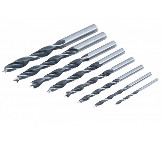8Pc Wood Drill Set