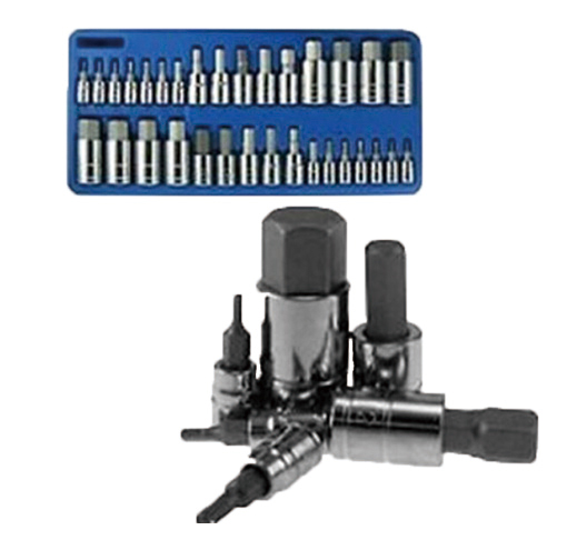 36PCS Hex Bit Socket set