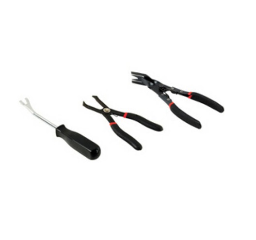 3 Pc. Body Clip Removal Tool Set