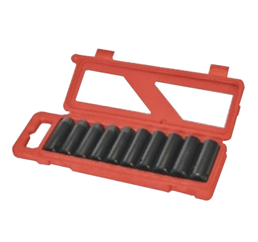 10PC 3/8" DR DEEP IMPACTSOCKET SET，METRIC