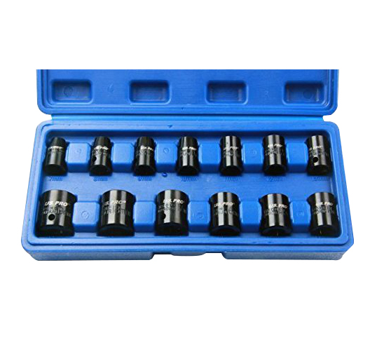 '13PC 3/8" DR DEEP IMPACTSOCKET SET，METRIC