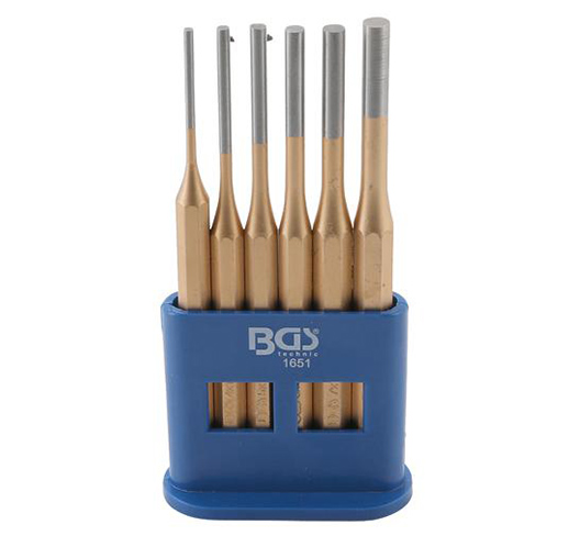 6pc Pin Punch Set