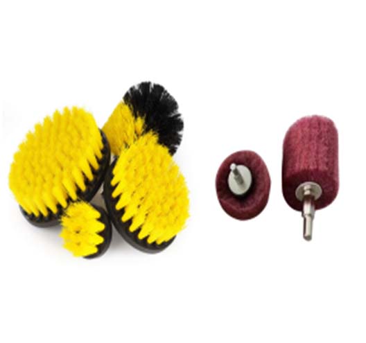 6PC Drill Brush Power Scrubber Brush Set