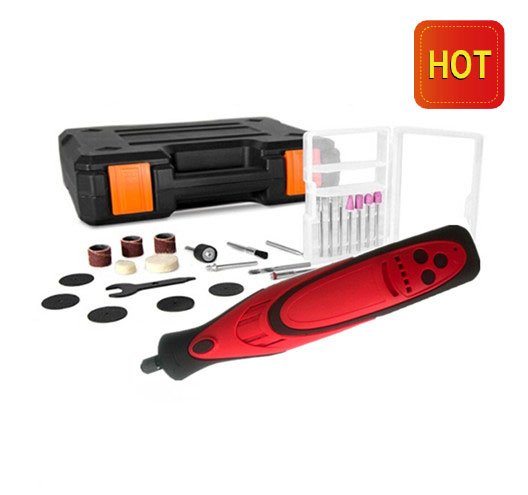 7.2V 900mAh Li-ion 40pcs Cordless Rotary Tool Kit