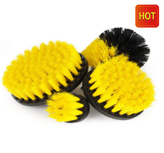 4PC Drill Brush Power Scrubber Brush Set