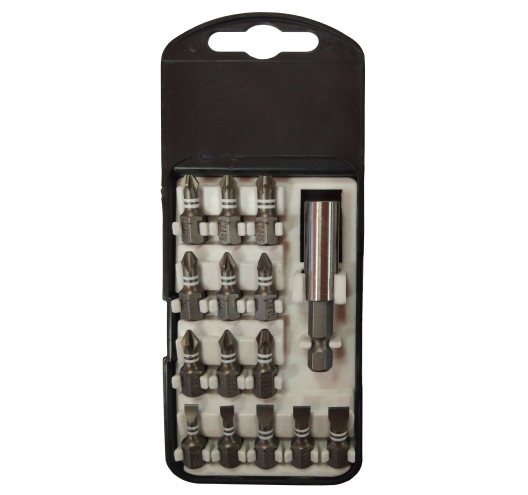 15Pcs Impact Driver Bit Set