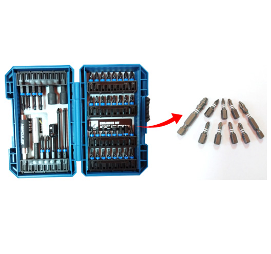 45Pcs Impact Driver Bit Set