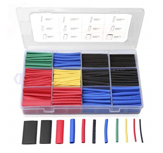 560PC HEAT SHRINK TUBE ASSORTMENT