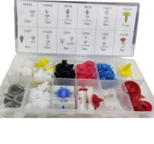 90PCS CLIP ASSORTMENT RENAULTDACIA FOR MOLDING