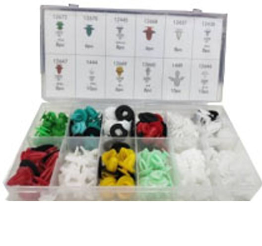 98PCS CLIP ASSORTMENT MERCEDES-BENZ FOR DOOR PANEL/MOLDING