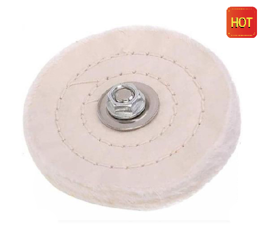 4" Buffing Wheel With 1/4 In Shank