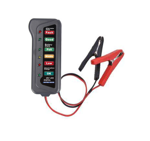 12 Volt LED Digital Battery Tester
