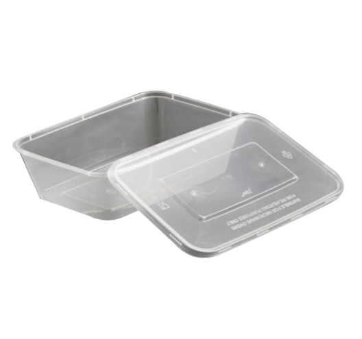 500PC 650ML Take Away Food Container (Contains the lid)