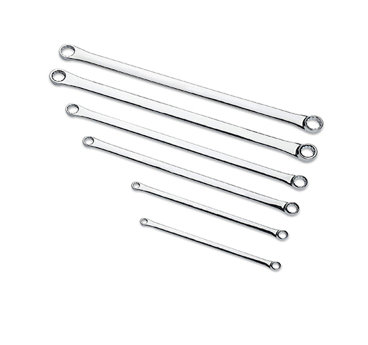 6 Piece Aviation Double EndedRing Extra Long Spanner Set