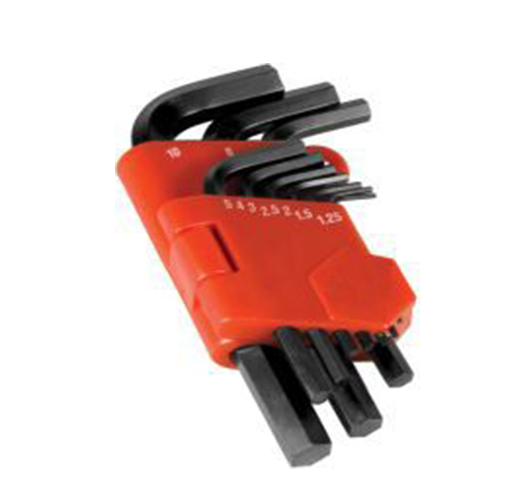 10pc Hex Key Set