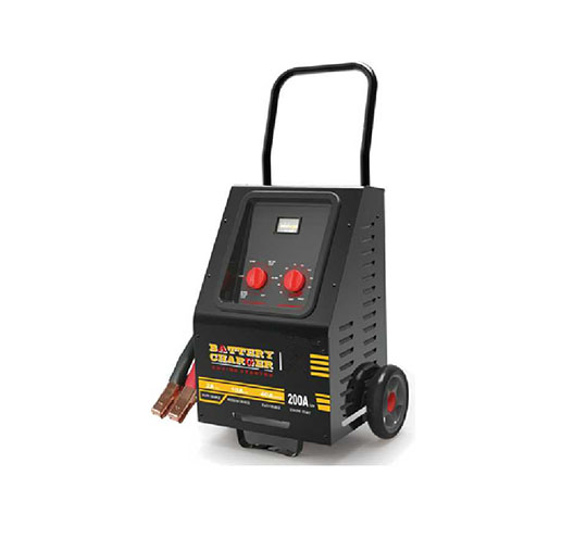 12V MANUAL WHEEL 200/100/40/10/2A CHARGER W/ENGINE START